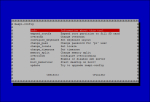 raspi-config